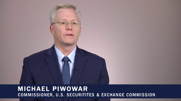 News Style, Michael Piwowar, Commissioner, U.S. Securities & Exchange Commission