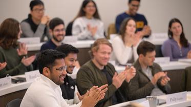 uva darden students in classroom