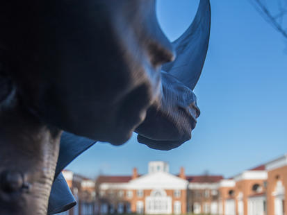 Jefferson Statue at Darden