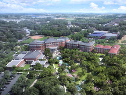 Darden Boutique Hotel architecture rendering
