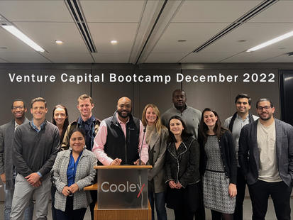 Participants at the VC Bootcamp December 2022