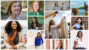 collage of female founders uva darden